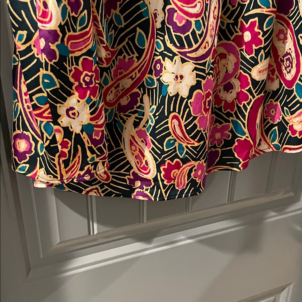 Entro Multicolor Paisley Blouse - Picture 3 of 7